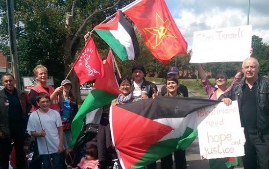 Protest of Elbit factory continues